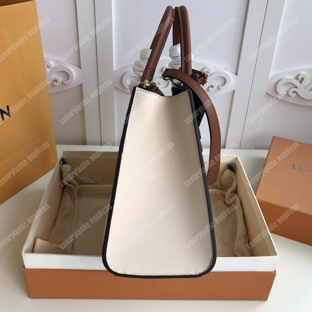 LV City Steamer MM Autres Cuirs Beige