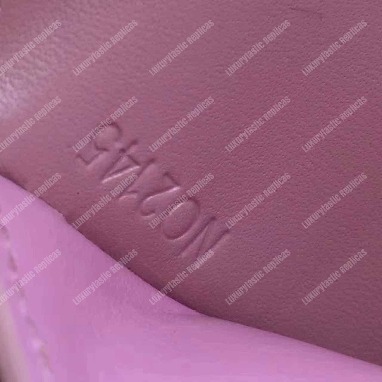 LV Victorie Wallet Monogram Vernis Leather Rose Ballerine