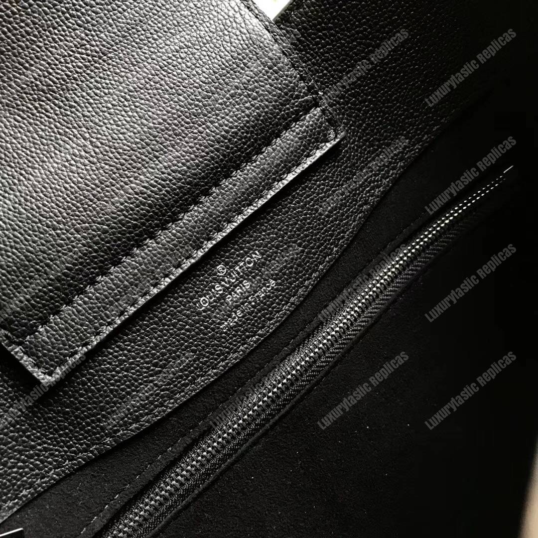 LV Very Hobo Very Leather Noir