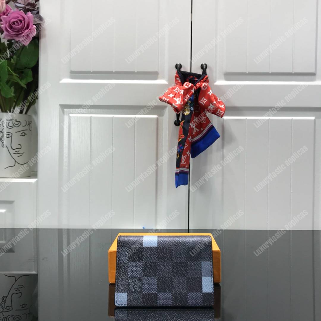 LV Pocket Organizer Damier Graphite Pixel