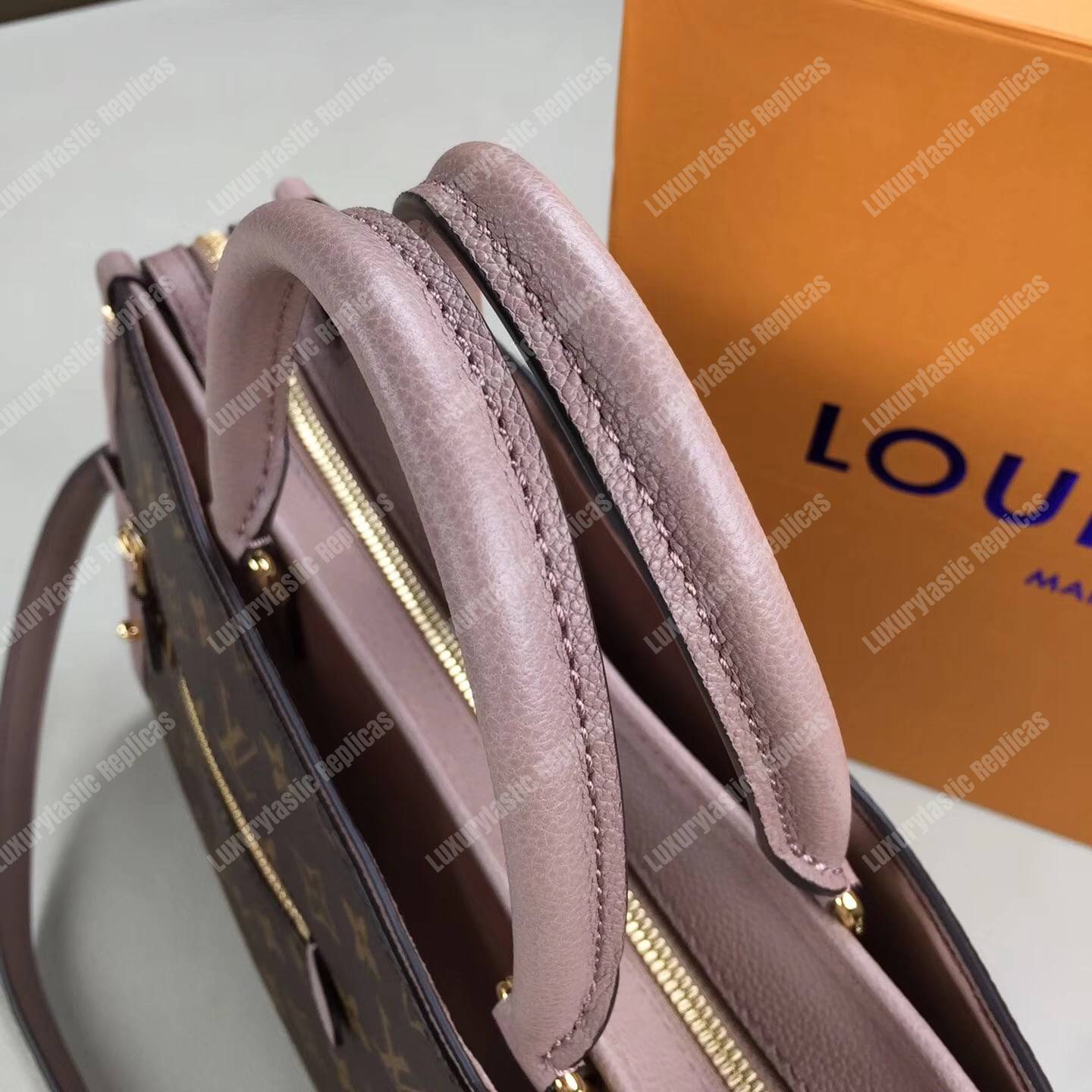 LV Popincourt PM Monogram Taupe Glace