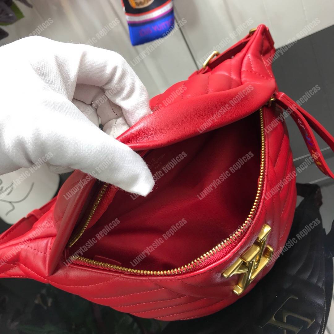 LV New Wave Bumbag Red