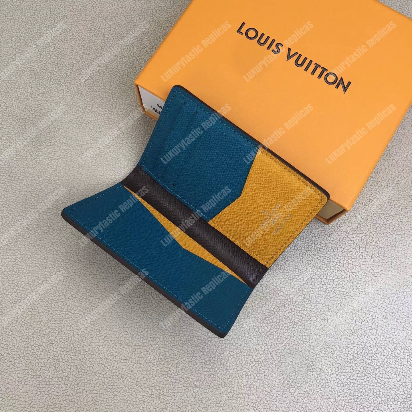 LV Pocket Organizer Epi Leather