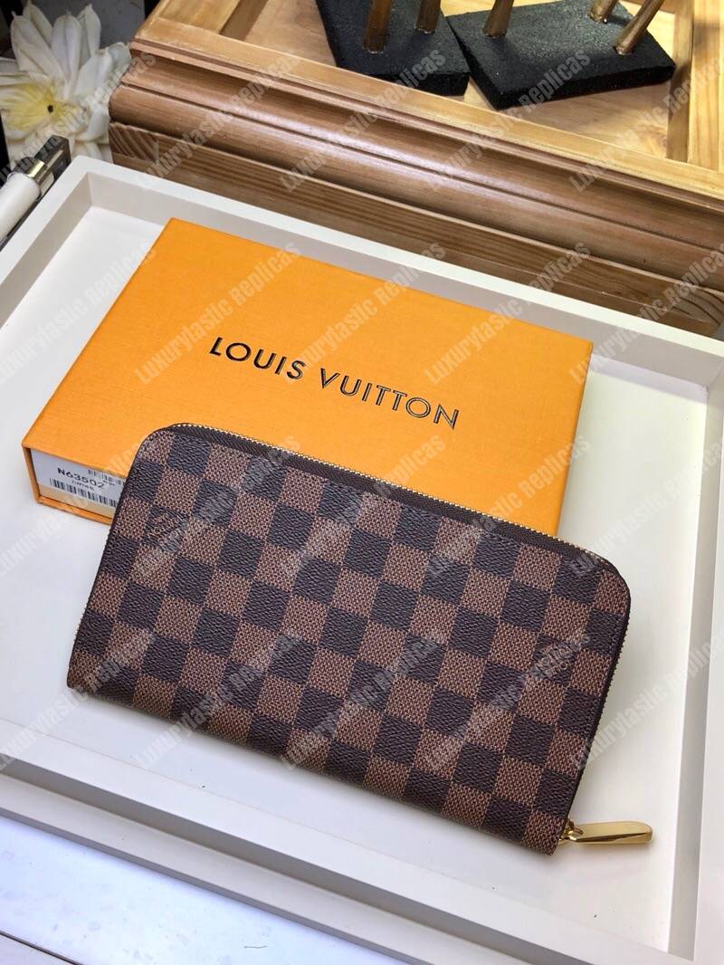LV Zippy Organizer Damier Ebene