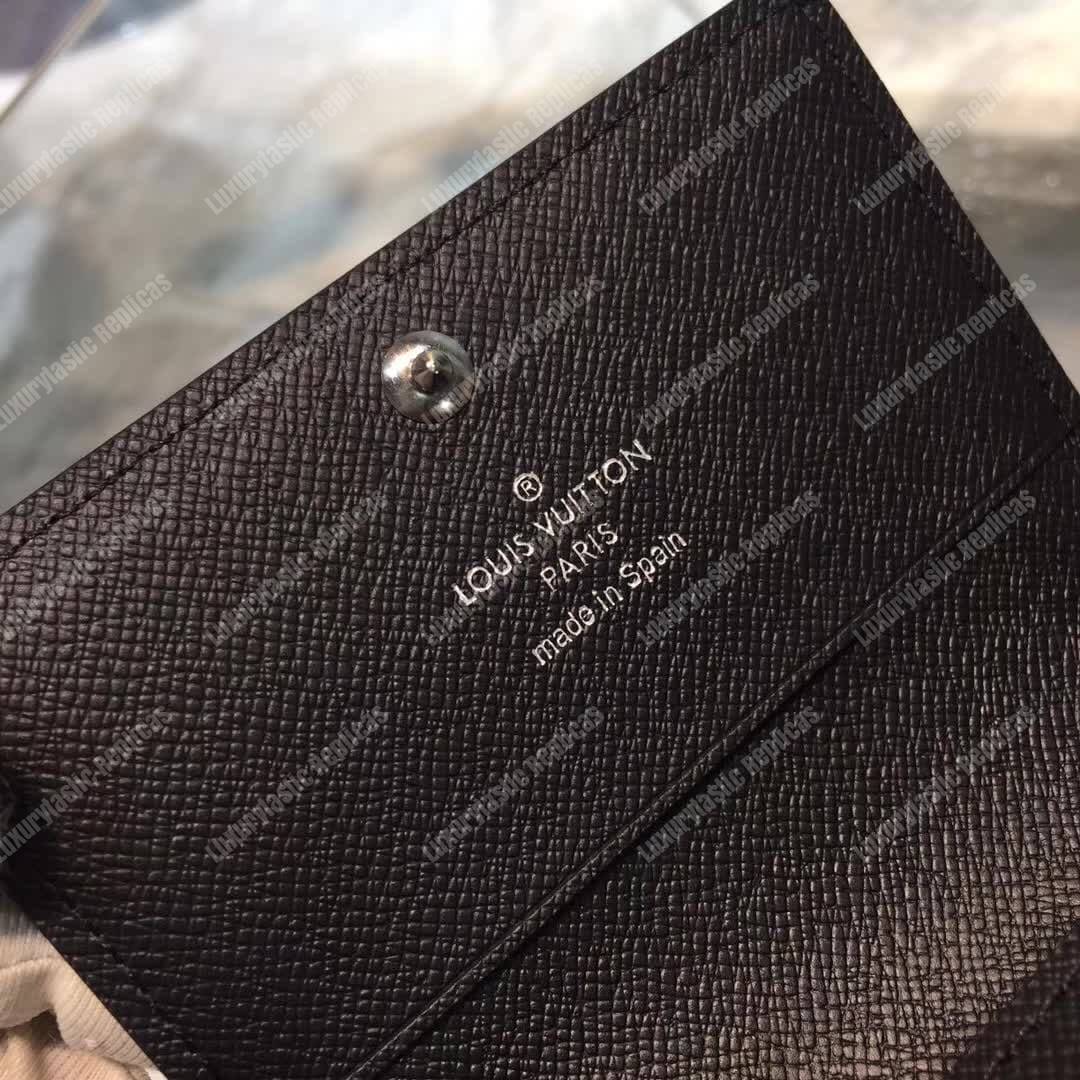 LV Enveloppe Carte De Visite Epi Leather Noir