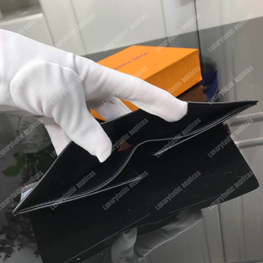 LV Slender Wallet Damier Graphite Pixel