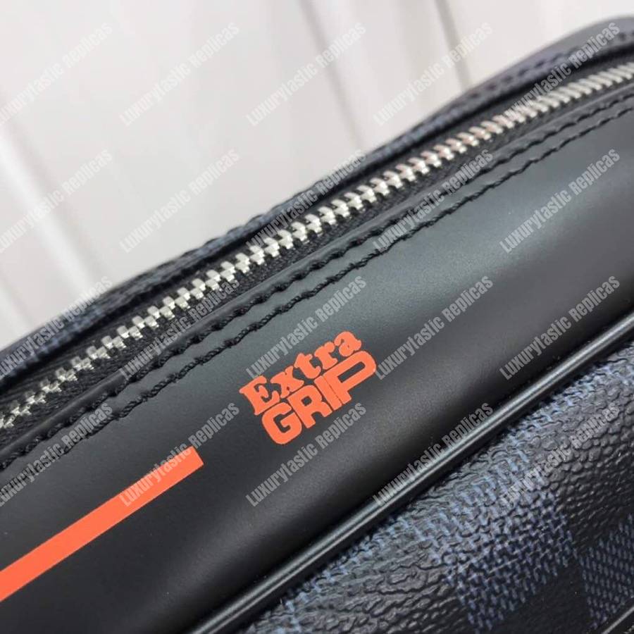LV Toilet Pouch GM Damier Cobalt Canvas