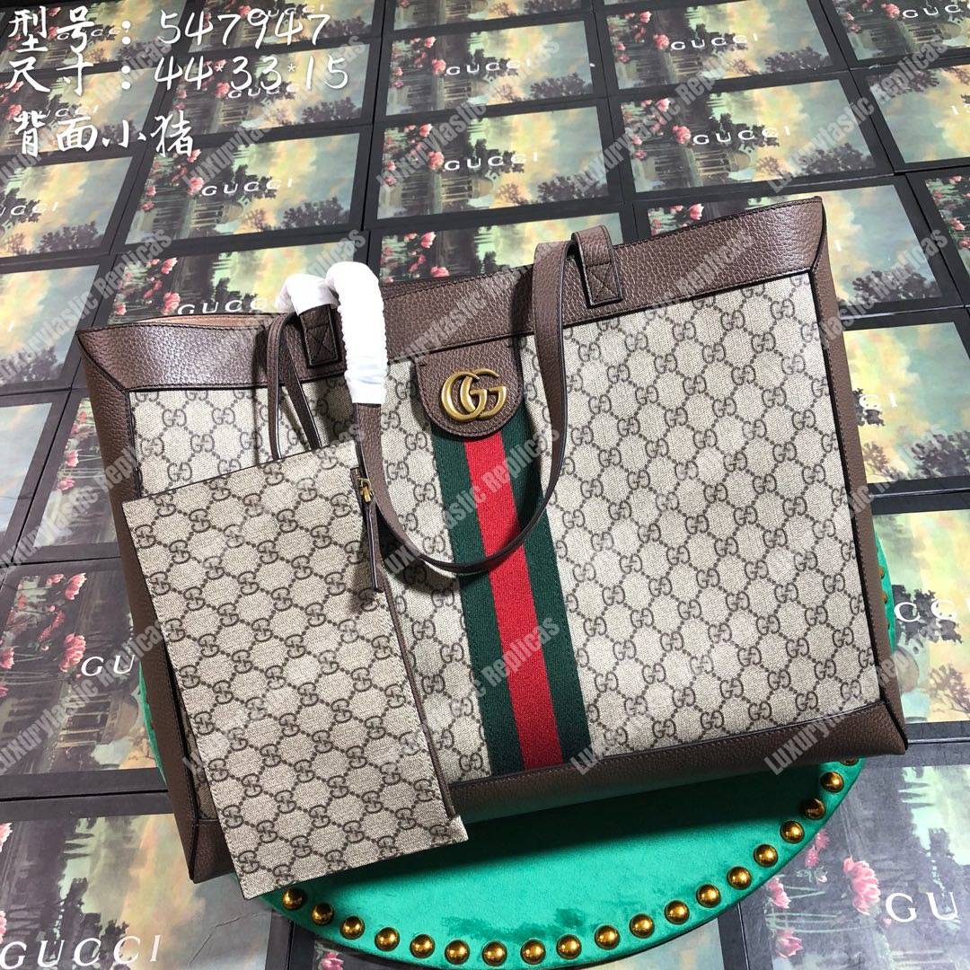 G*u*i ophidia gg tote with three little pigs