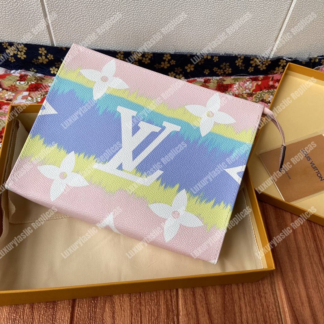 LV Escale Poche Toilette 26 Pastel