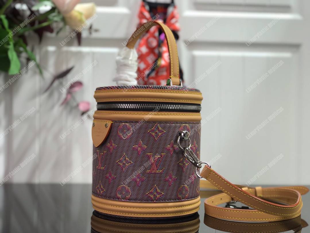 LV Cannes Monogram Pop Print Pink