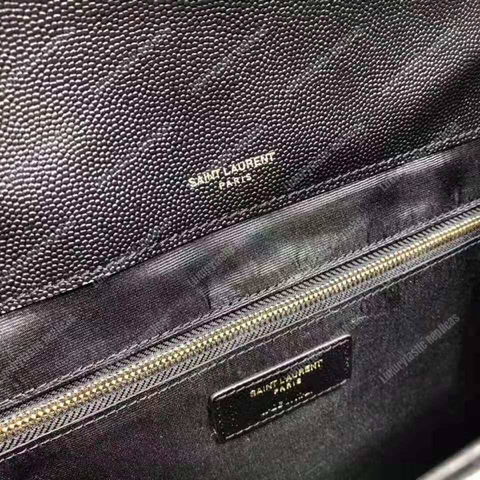 Saint Laurent Classic Large Soft Envelope Black