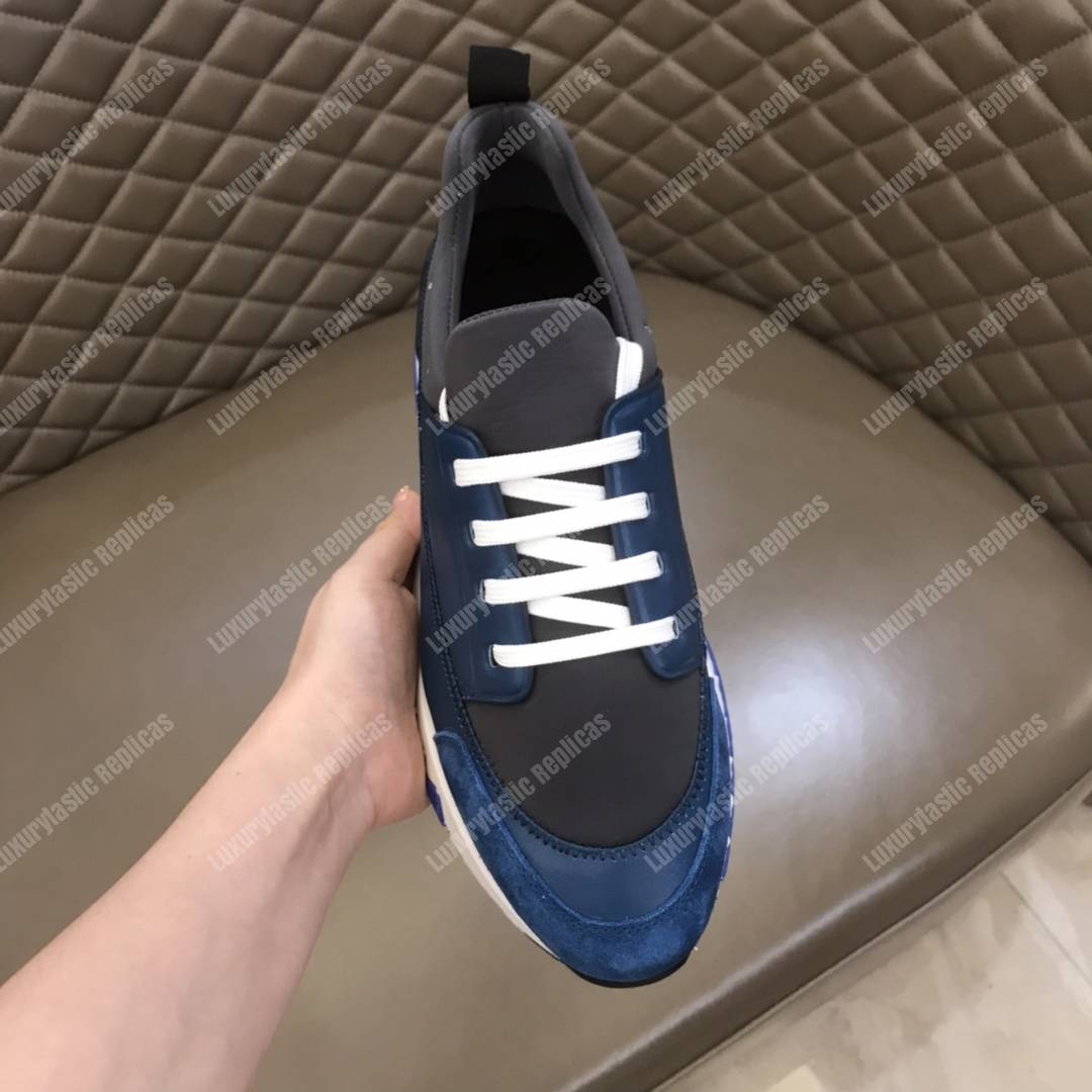 H**mes trail sneaker multicolore anthracite