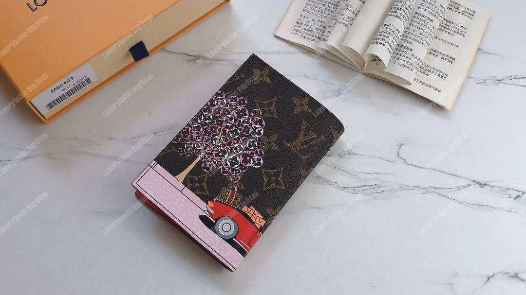 LV Passport Cover Eiffel Tower Print