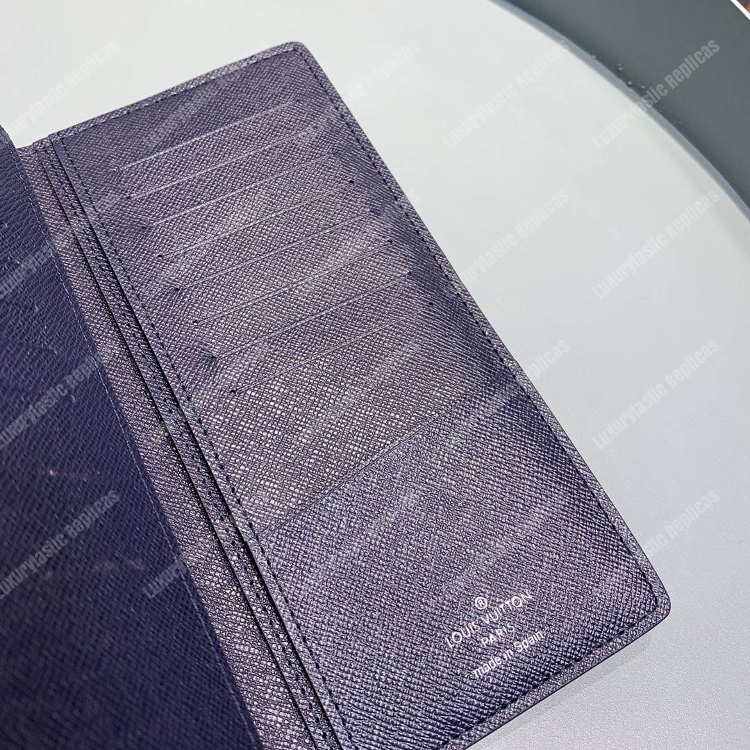 LV Brazza Wallet Blue