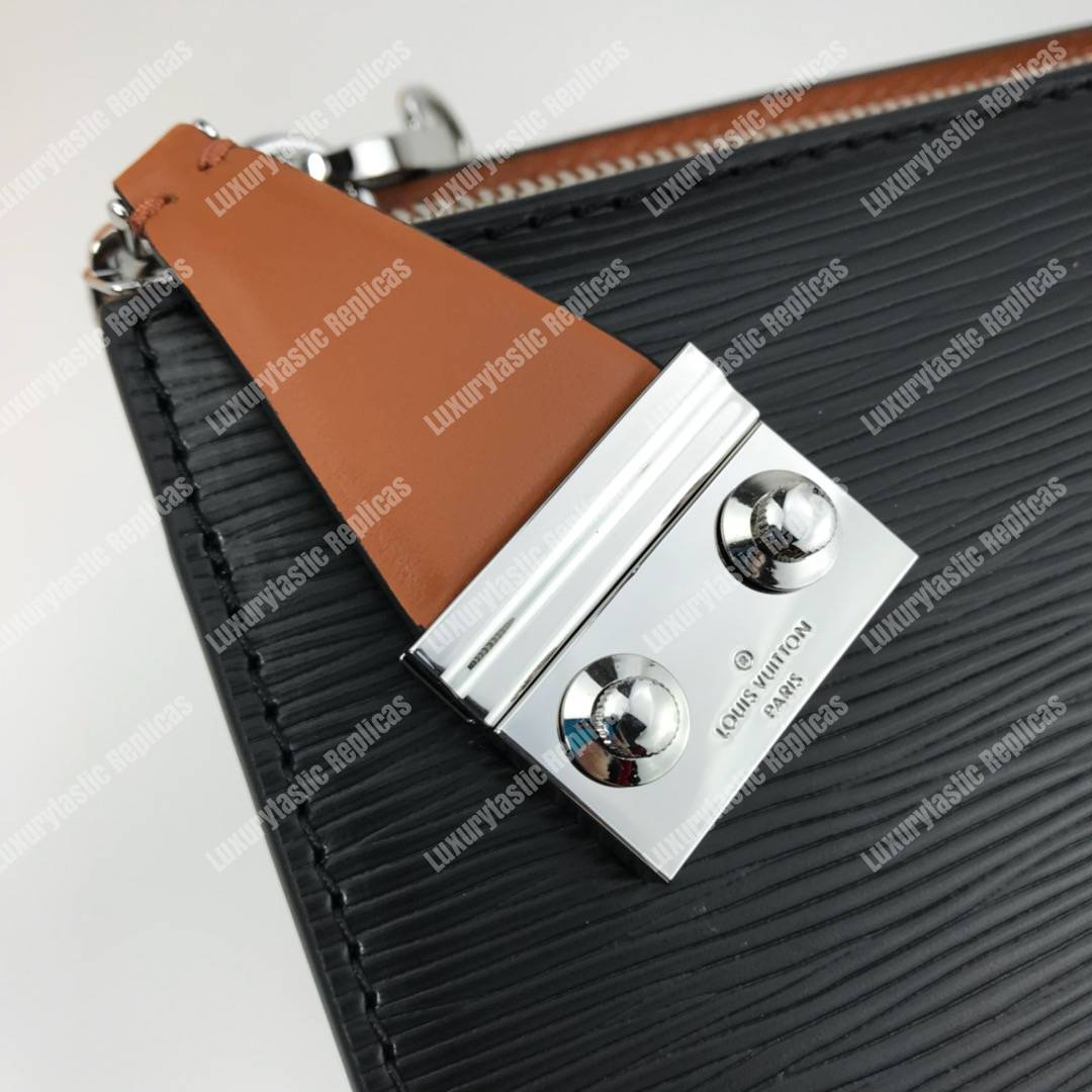 LV Epi Sac Tricot Bag Noir