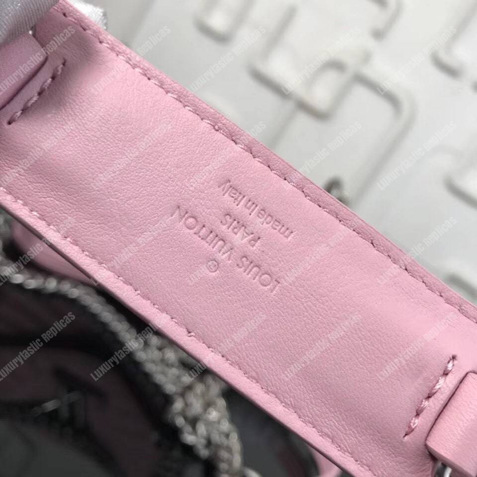 LV New Wave Chain Bag PM Smoothie Pink