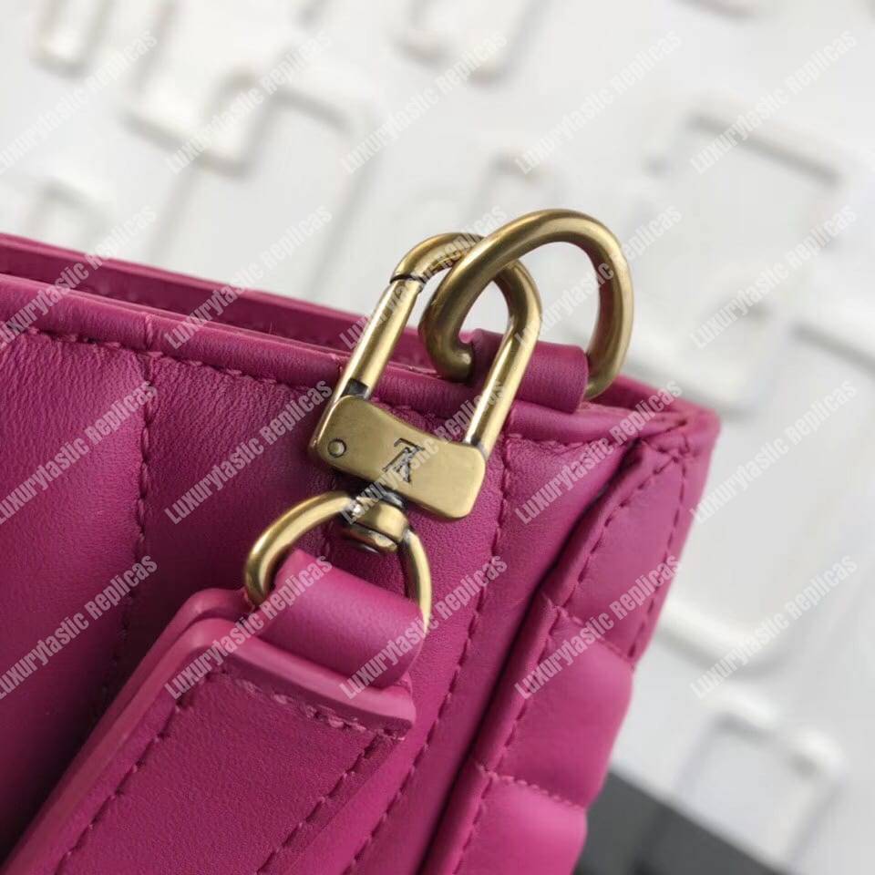 LV New Wave Long Wallet Rose Freesia Pink
