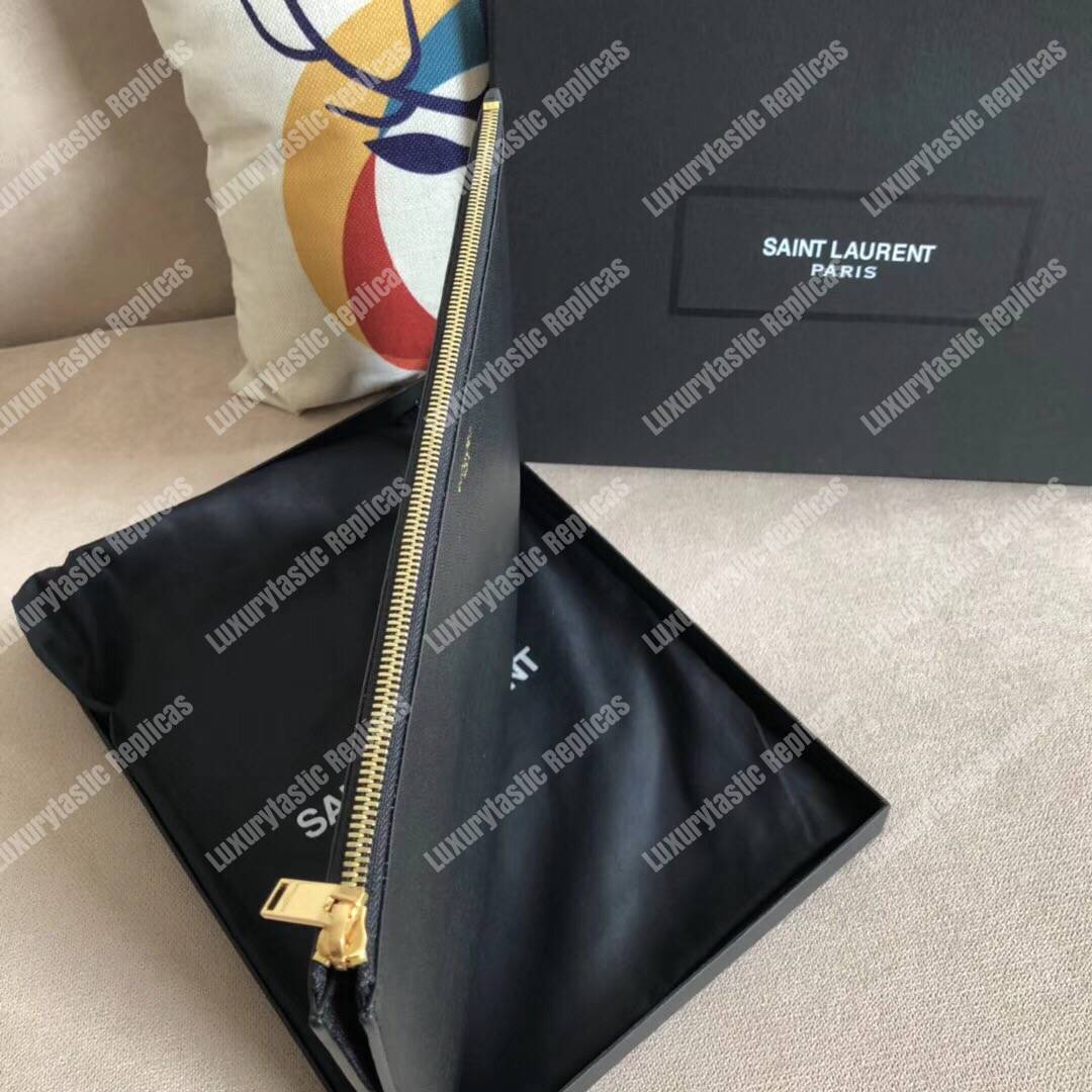 Saint Laurent Document Holder Black