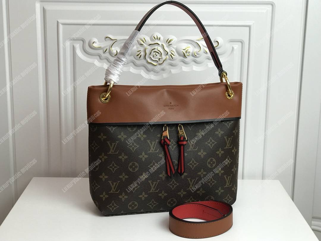 LV Tuileries Besace Shoulder Bag Caramel