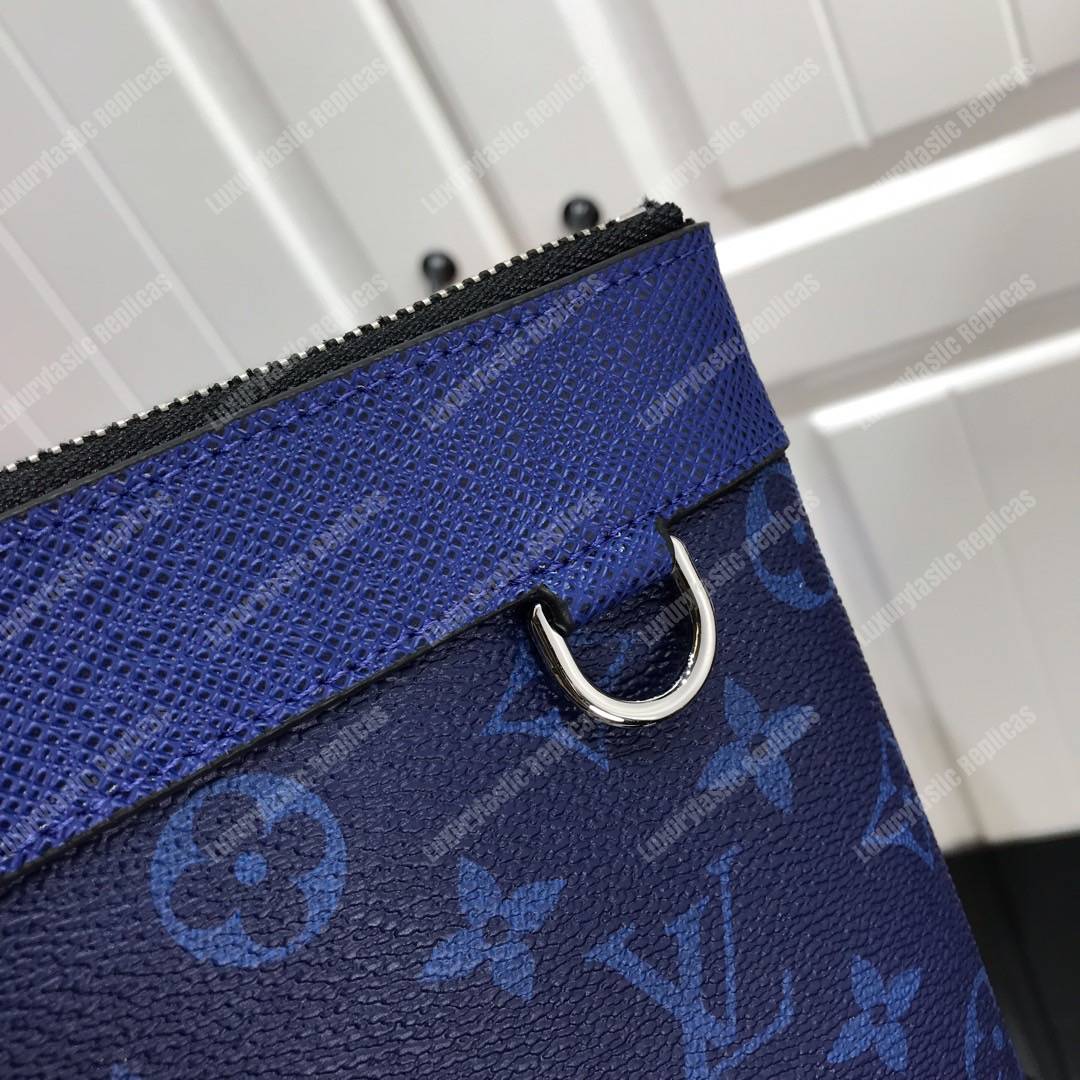 LV Discovery Pochette Monogram Blue