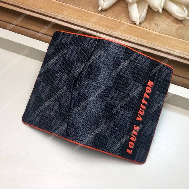 LV Damier Cobalt Race Pocket Organizer