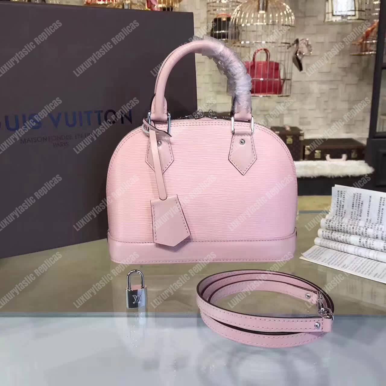 LV Epi Vaneau MM Bag Epi Leather Noir