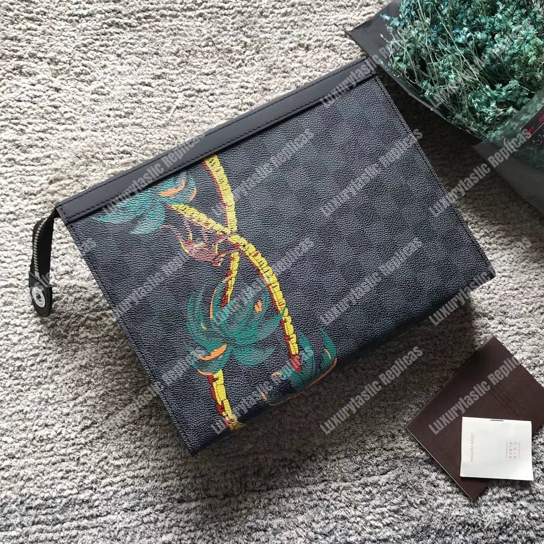 LV Pochette Voyage Damier Graphite Spring-Summer 2018