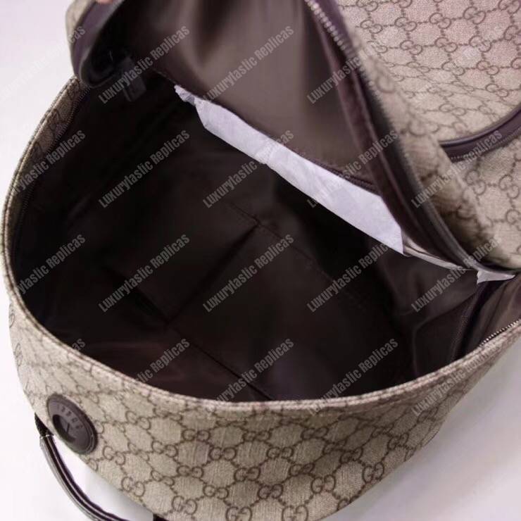 G*u*i gg sup*e interlocking g backpack beige/ebony