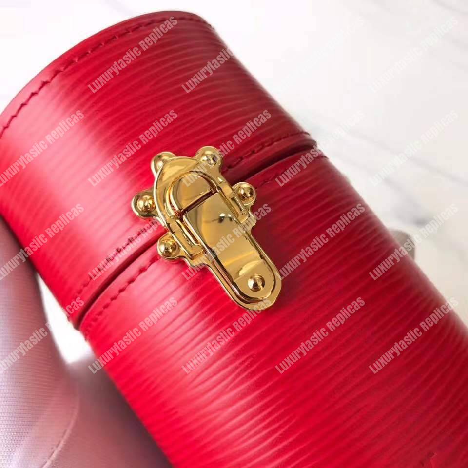 LV 100ML Travel Case Epi Red