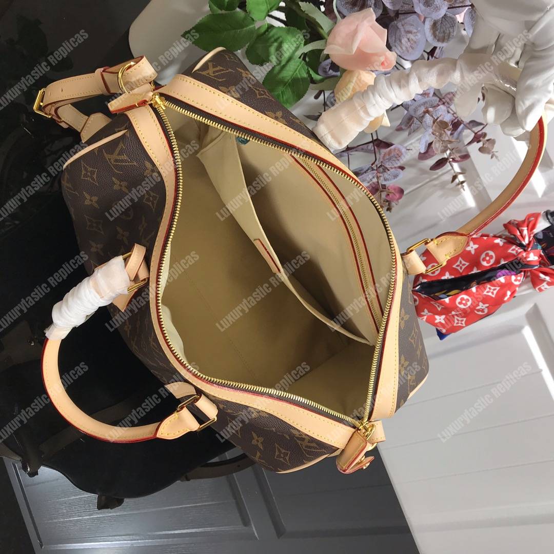 LV Speedy Bandouliere 35 Monogram Canvas