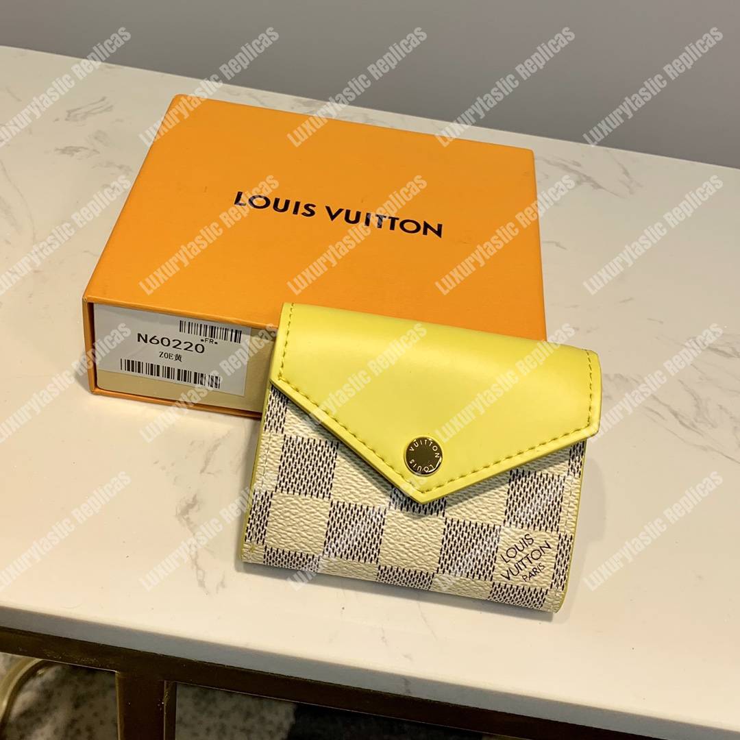 LV Zoe Wallet Pineapple Yellow