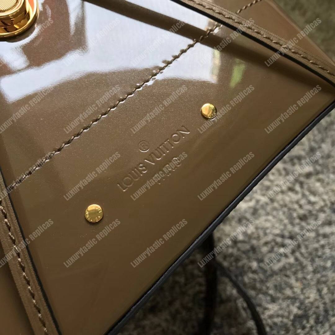 LV Hot Springs Backpack Patent Leather