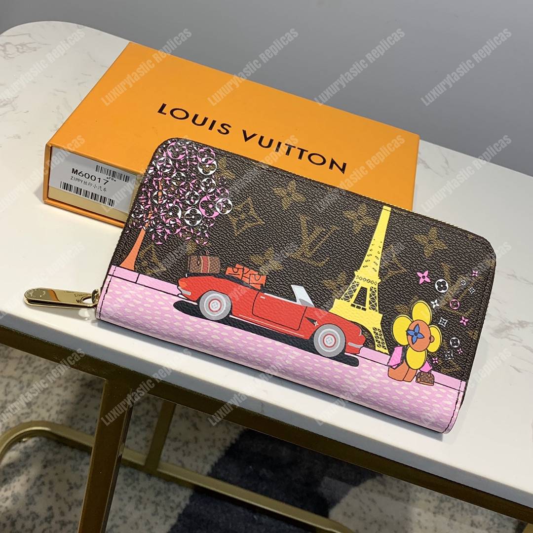 LV Zippy Wallet Monogram Eiffel Tower