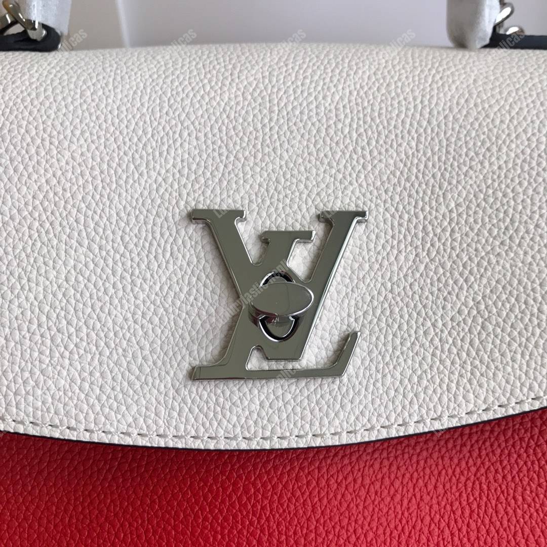 LV Lockme Ever BB Quartz Kabuki Black