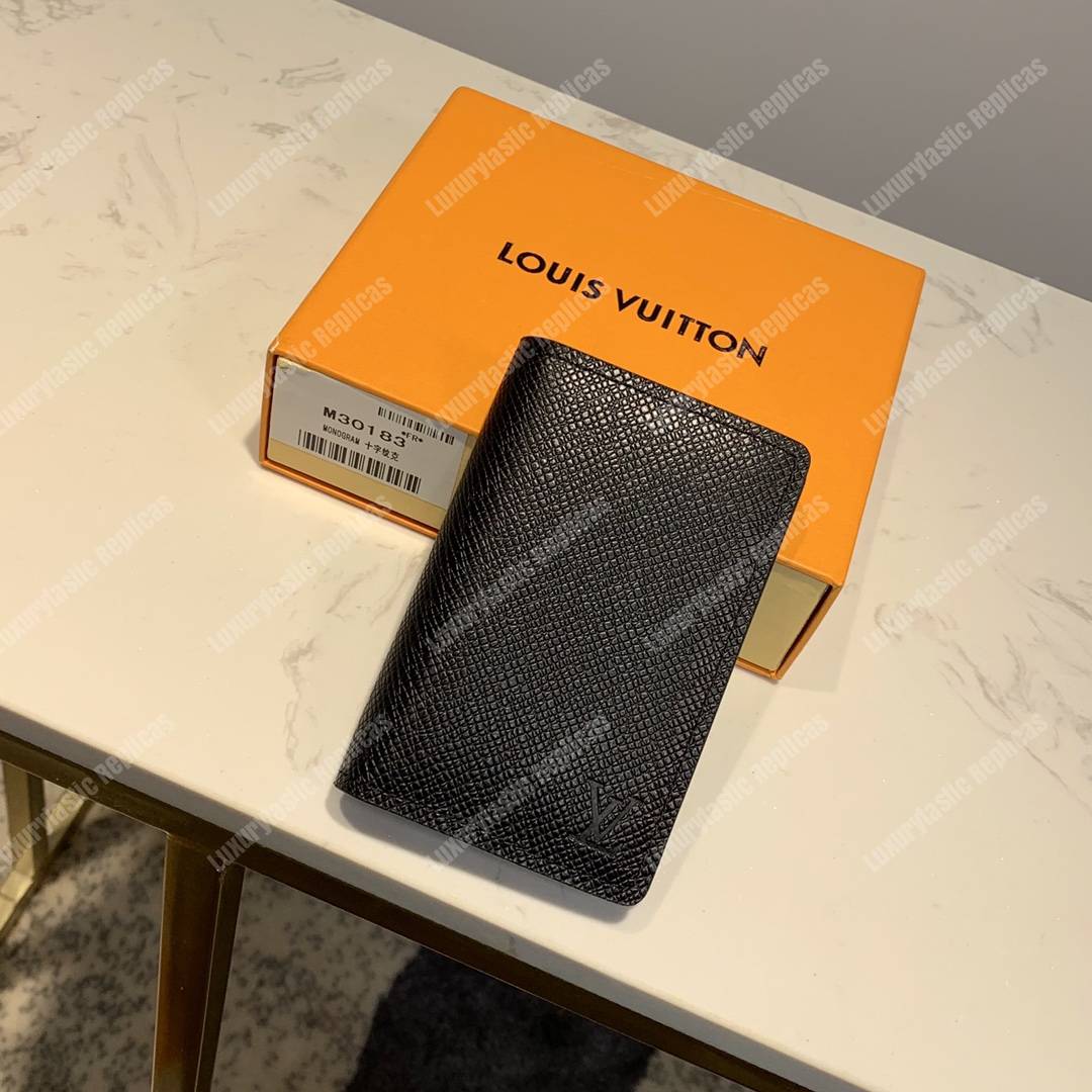 LV Pocket Organizer Noir