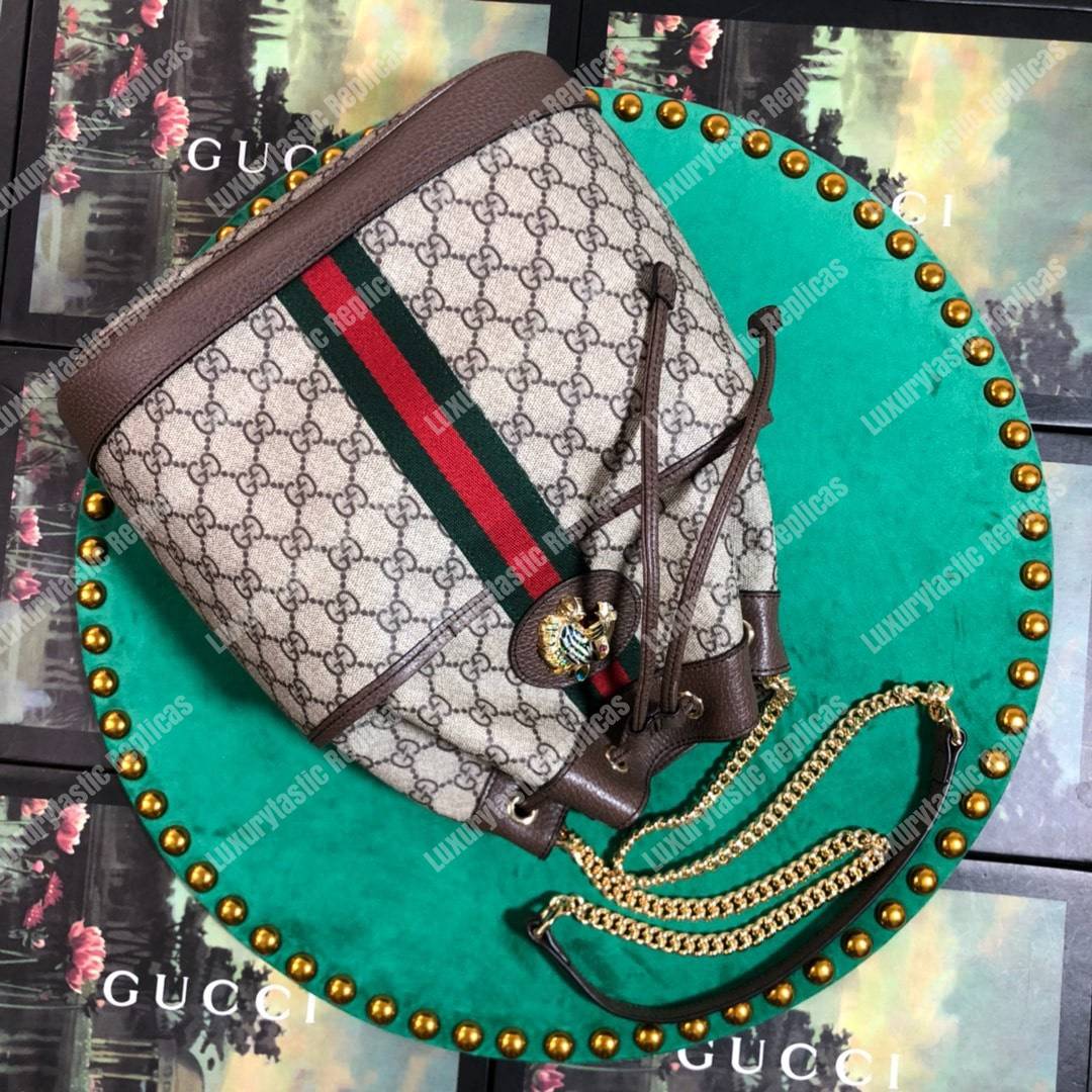 G*u*i gg sup*e rajah medium bucket bag