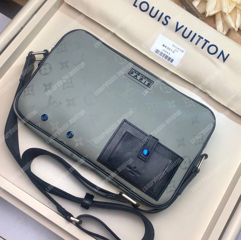 LV Alpha Messenger Monogram Satellite