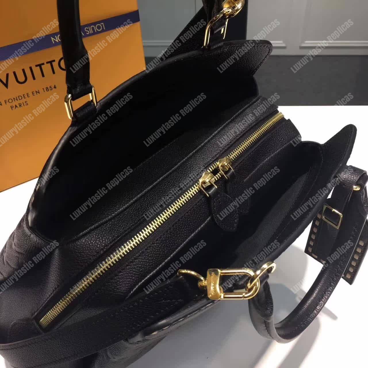 LV Vosges MM Bag Monogram Empreinte Leather Noir