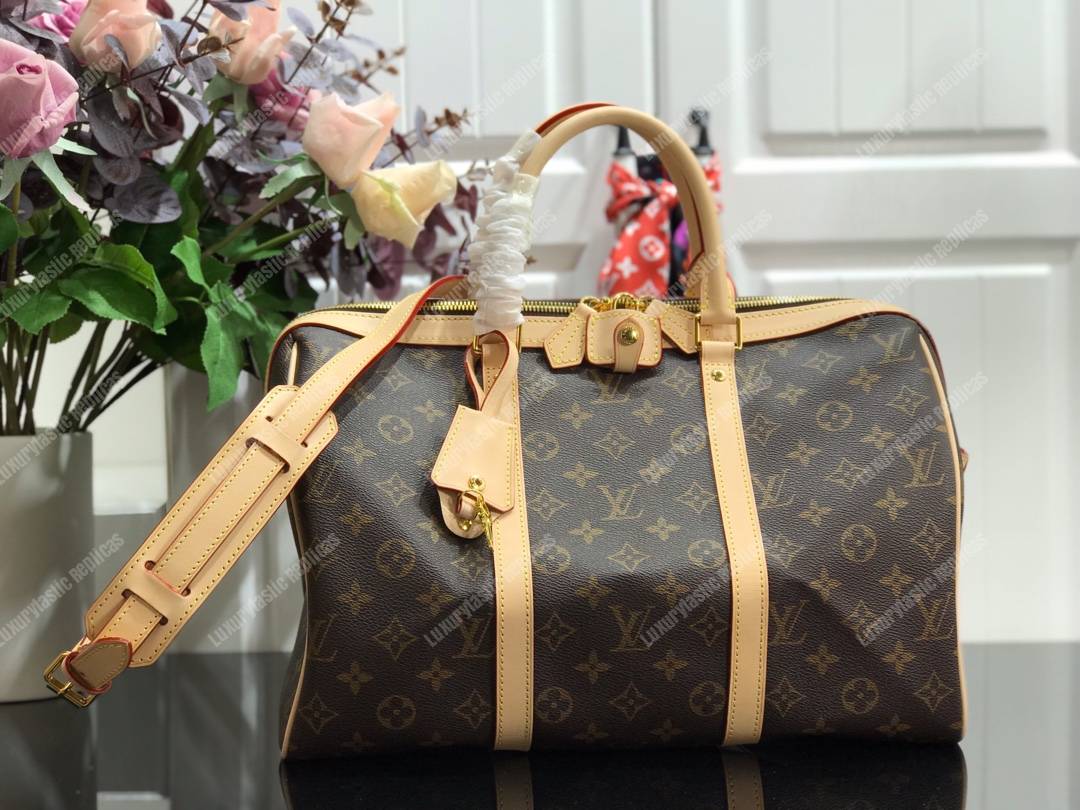 LV Speedy Bandouliere 35 Monogram Canvas