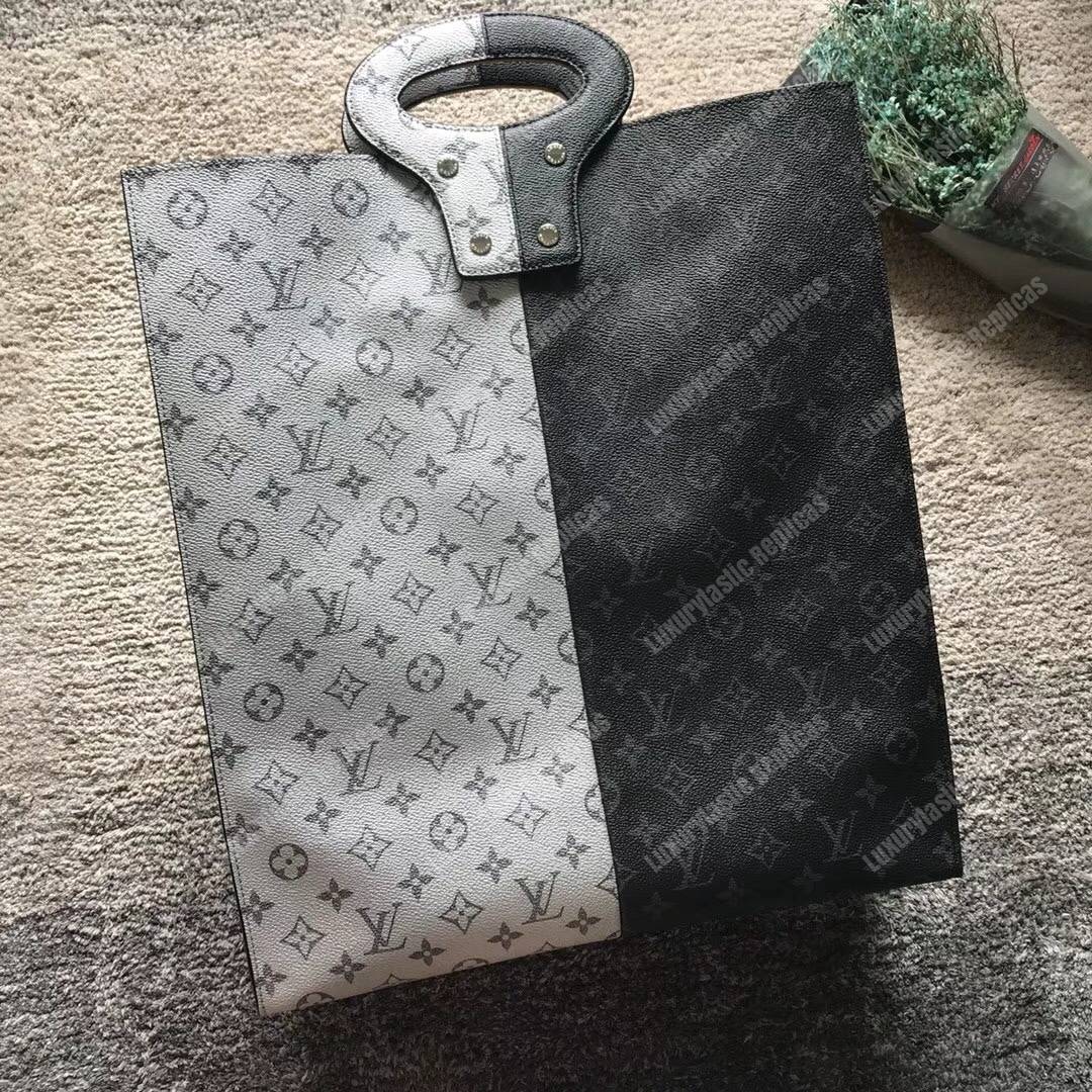 LV Tote Monogram Eclipse Canvas Spring-Summer 2018