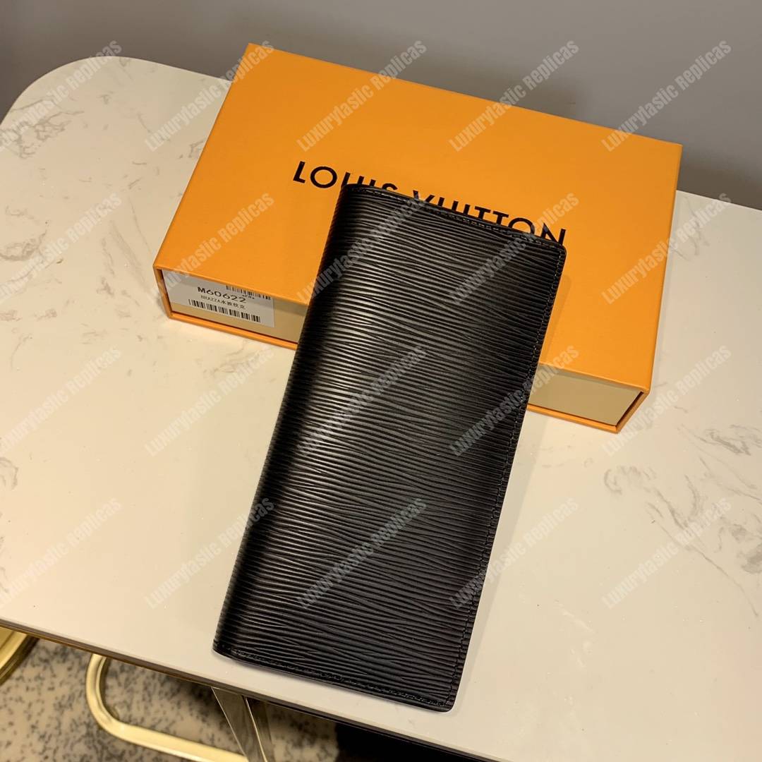 LV Brazza Wallet Noir