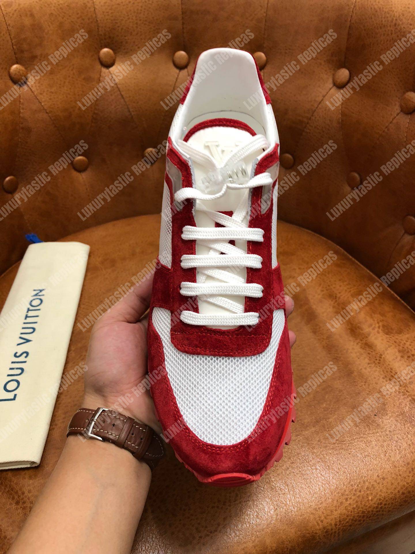 LV Runner Sneaker Red