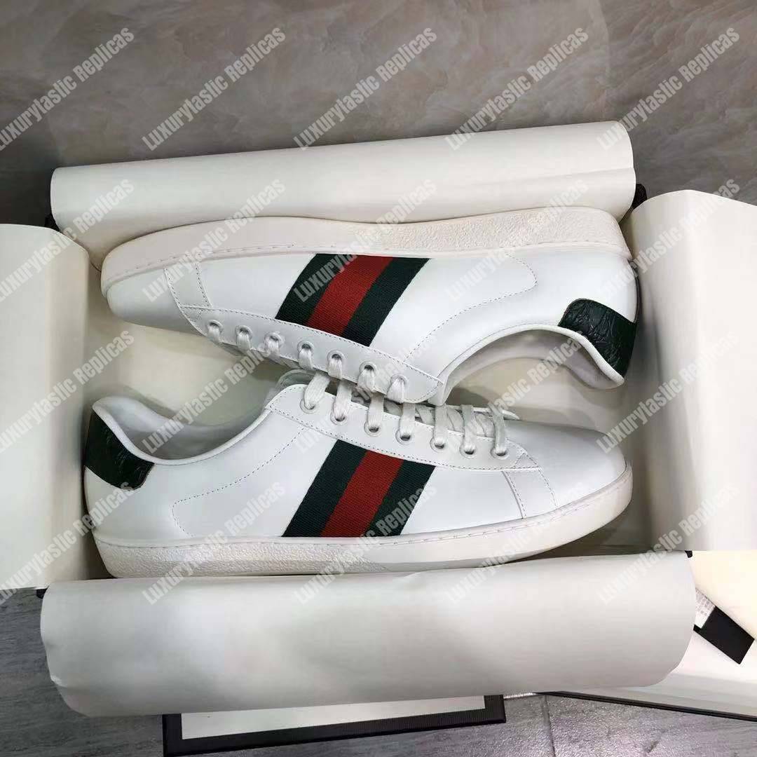 G*u*i men’s ace leather sneaker