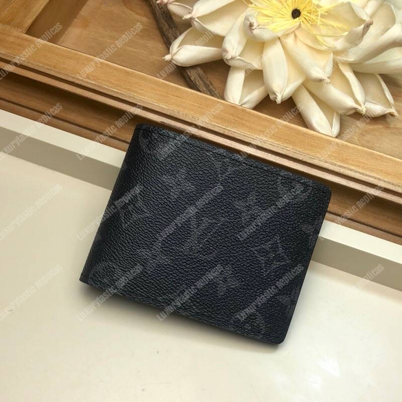 LV Multiple Wallet Monogram Eclipse Black