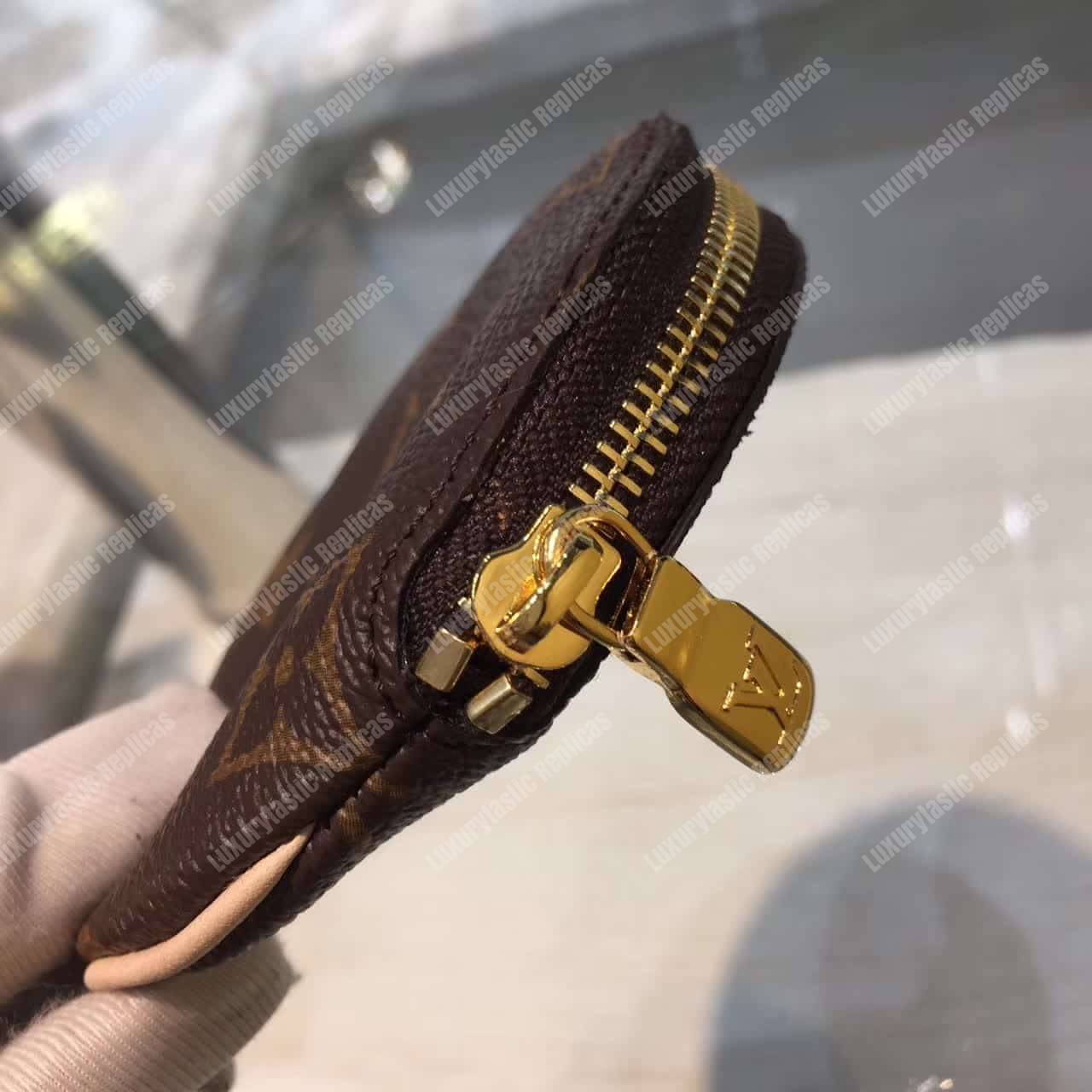 LV Round Coin Purse Monogram