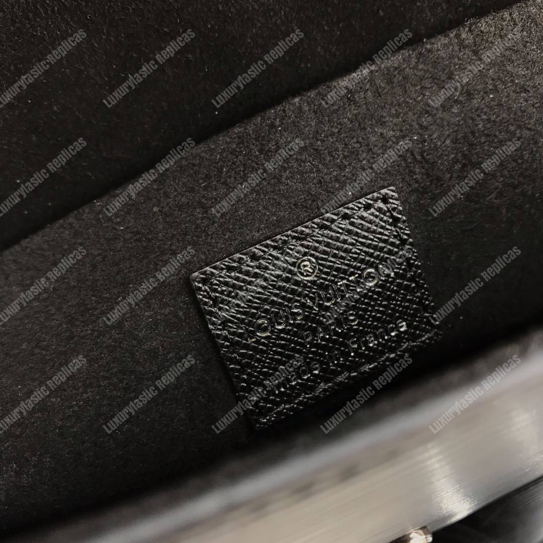LV Pochette Félicie Epi Leather Noir