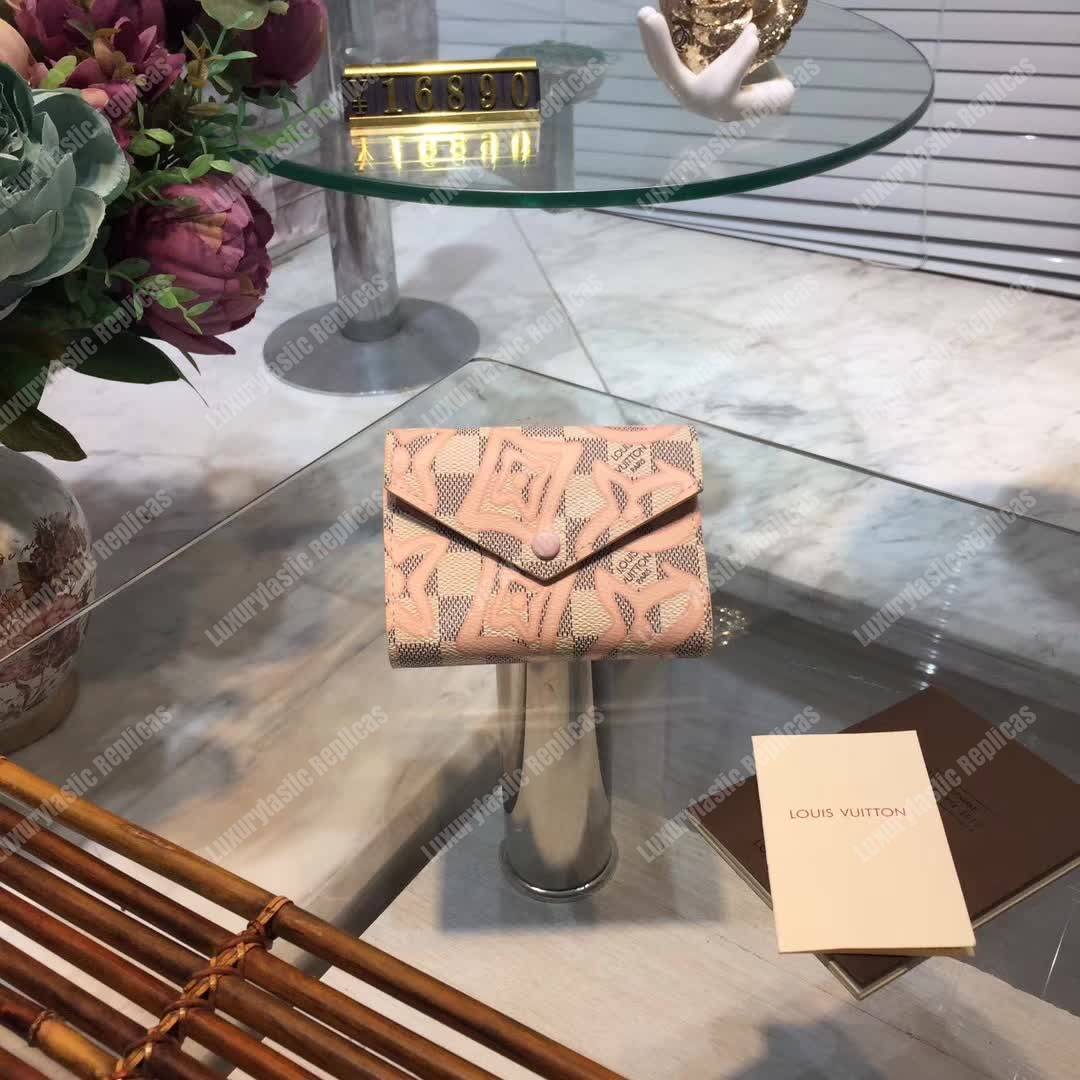 LV Victorine Wallet Damier Azur Canvas Special Edition