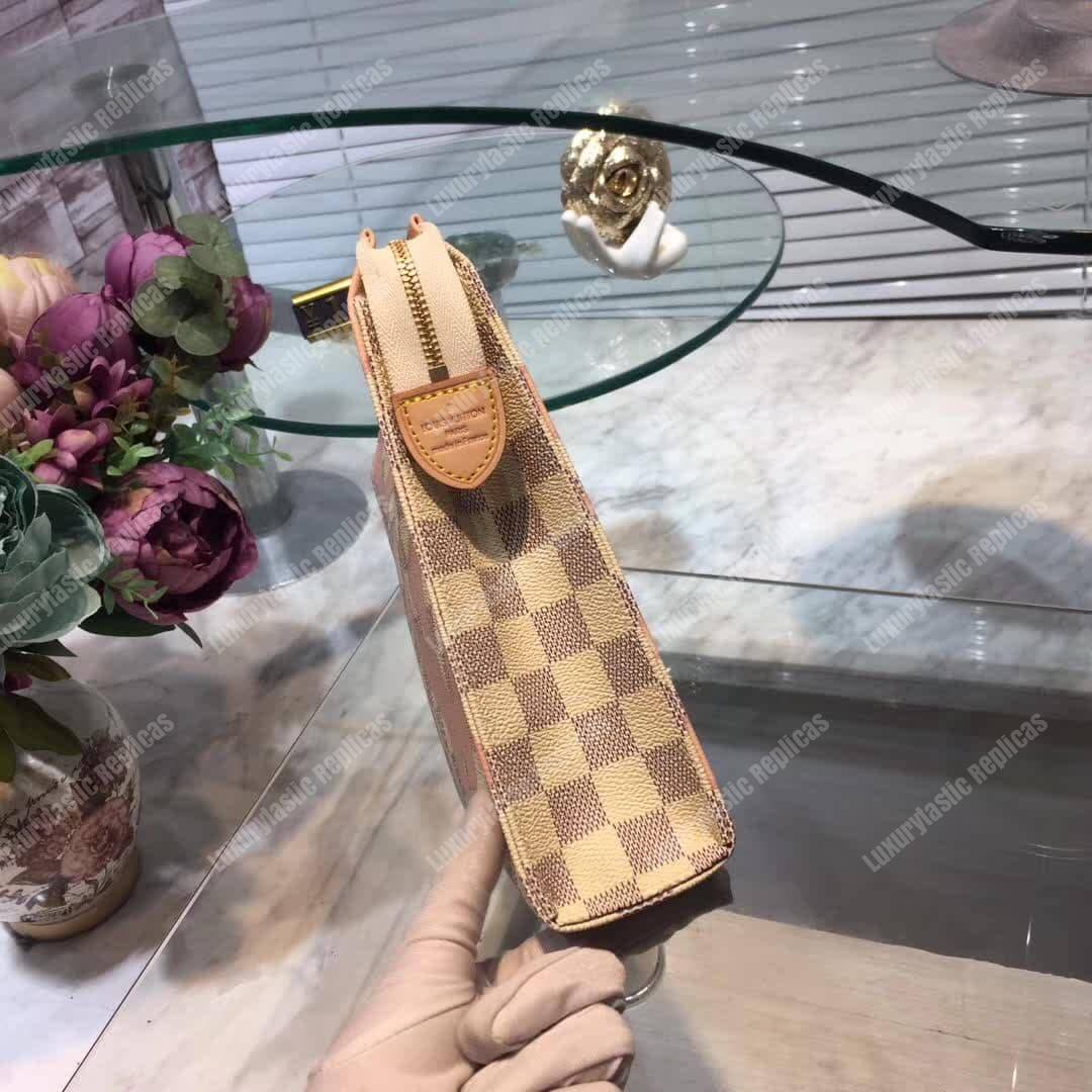 LV Toiletry Pouch 26 Damier Azur Canvas