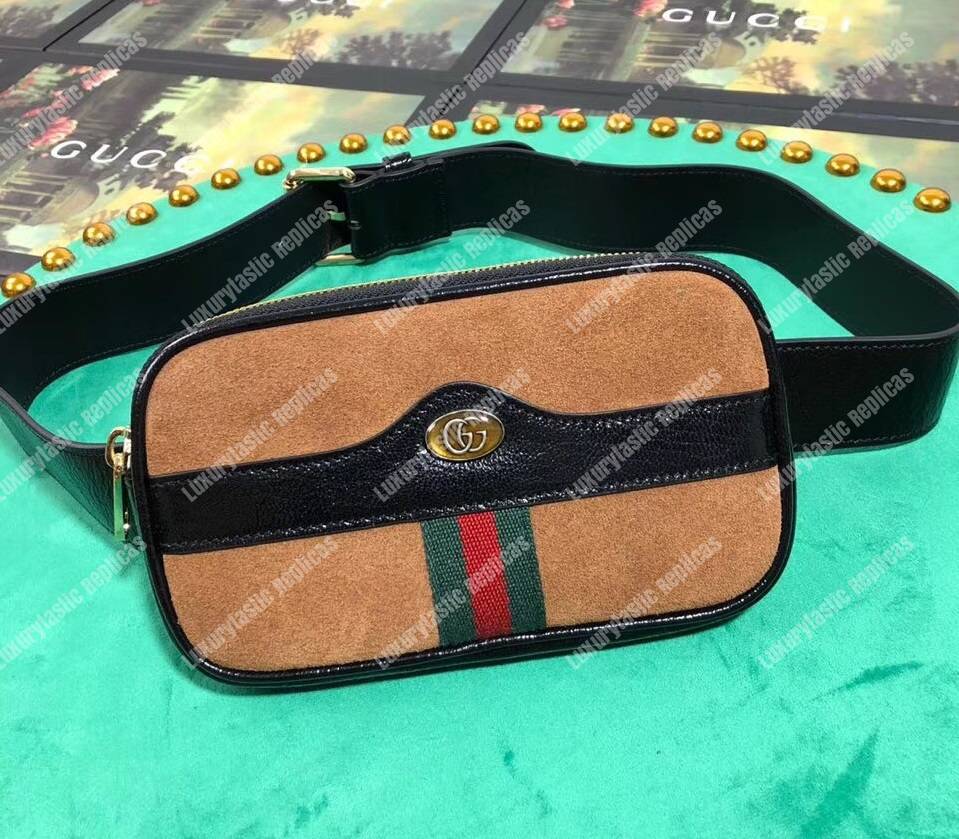 G*u*i ophidia belted iphone case brown