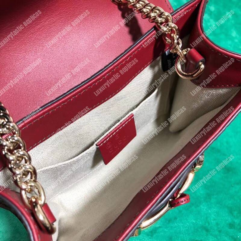 G*u*i emily mini micro G*u*issima bag red
